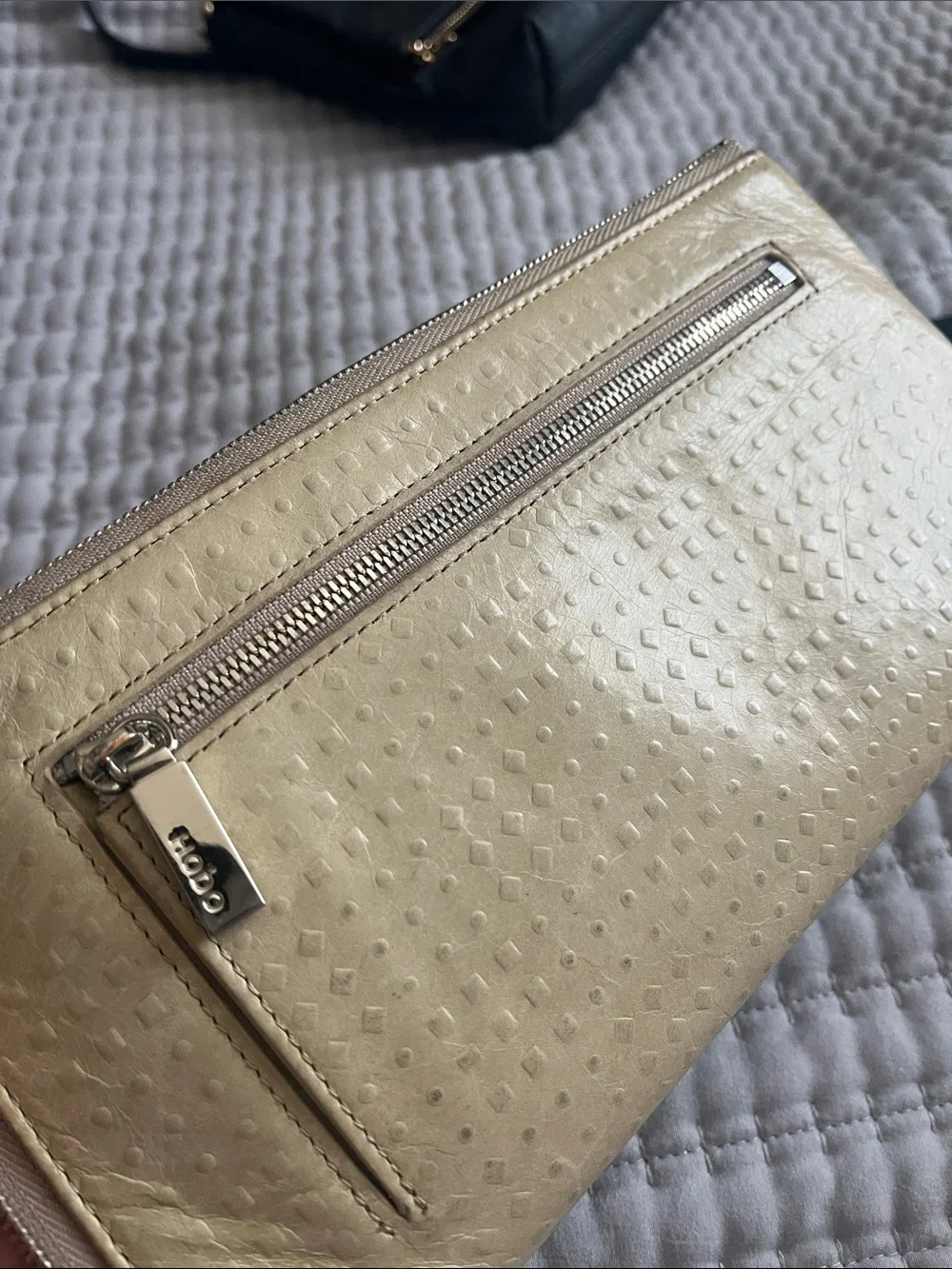 Gold Wristlet Clutch Wallet - Women's Accessory